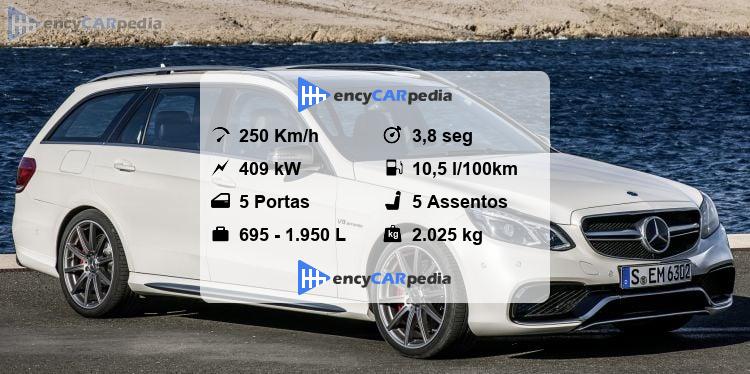 Mercedes E 63 AMG Station Wagon 4MATIC (S212) Ficha Técnica (2013