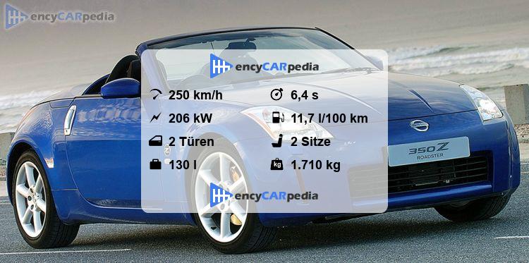 Nissan 350z Technische Daten