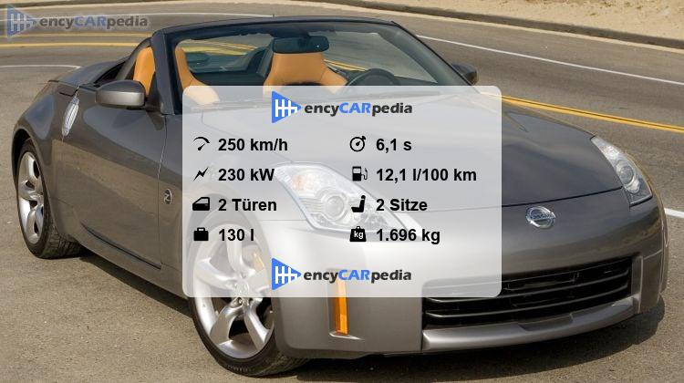 Nissan 350z Technische Daten