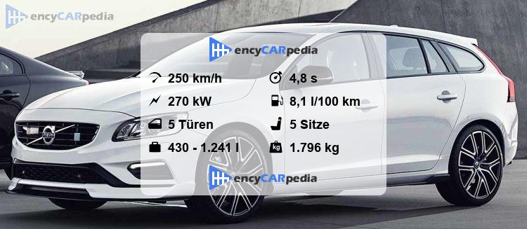 Volvo V60 Technische Datennull