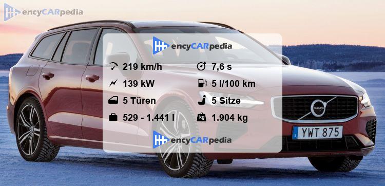 Volvo V60 Technische Datennull