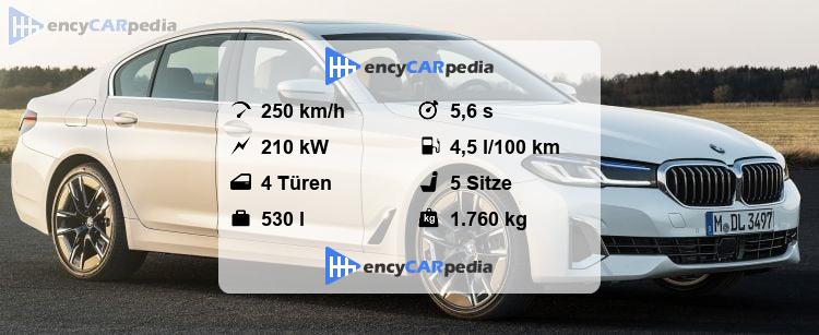 Technische Daten Bmw 530d
