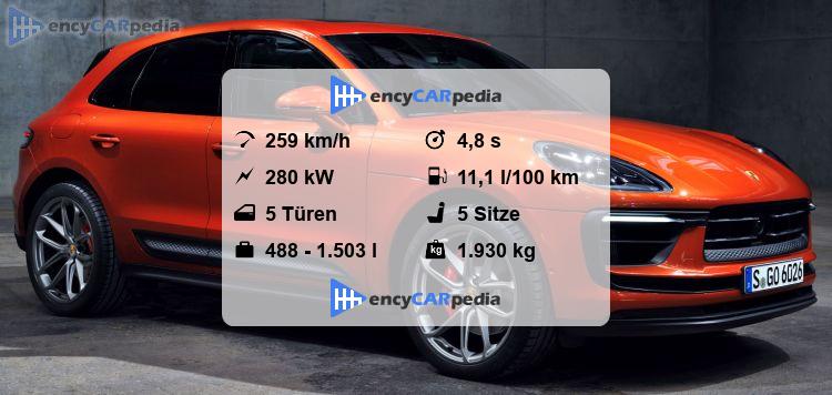 Macan S Technische Daten