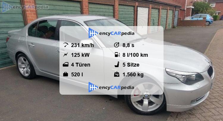 Bmw 520i E60 Technische Daten