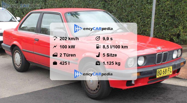 Bmw 318i E30 Technische Daten