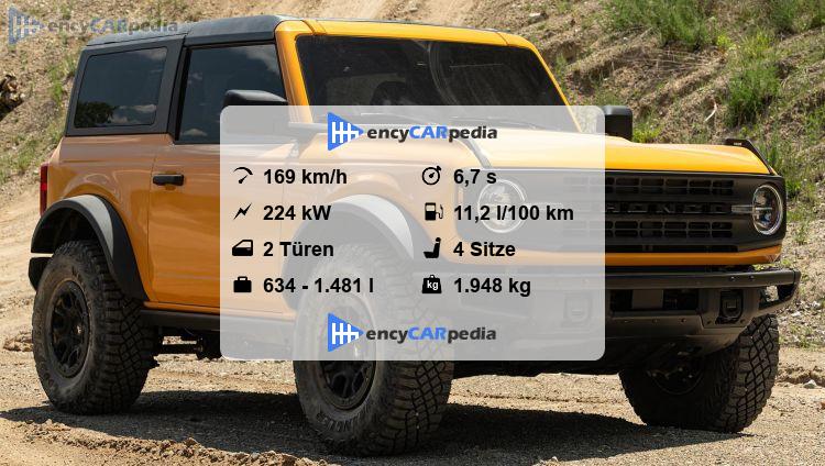Ford Bronco Technische Daten