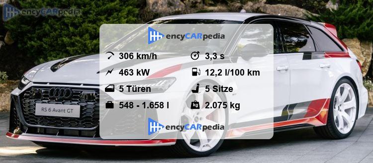 Audi Rs6 Technische Daten