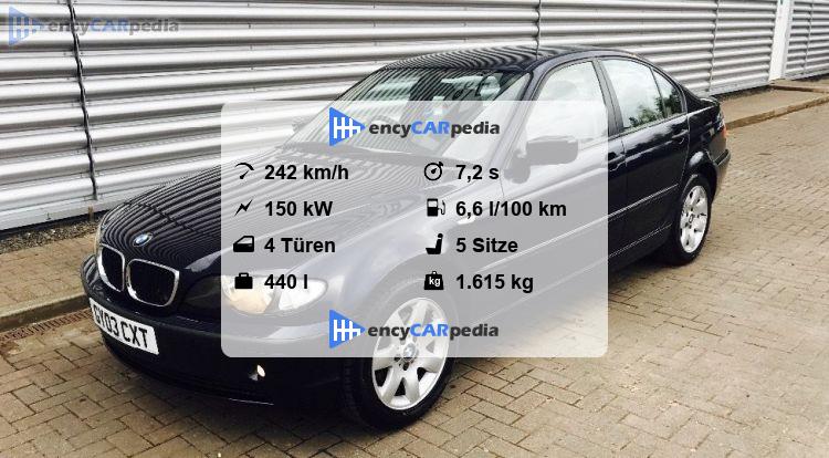 Bmw 330d E46 Technische Daten