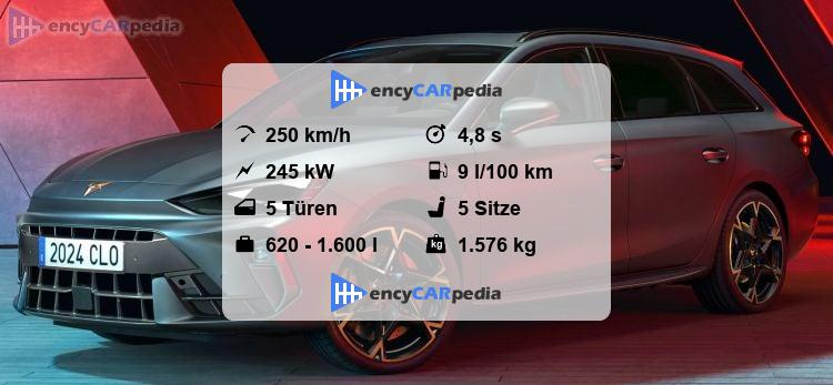 Cupra Leon Technische Daten