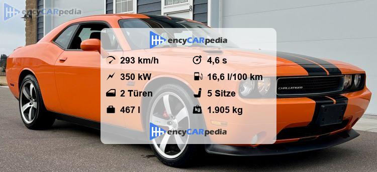 Dodge Challenger Technische Daten
