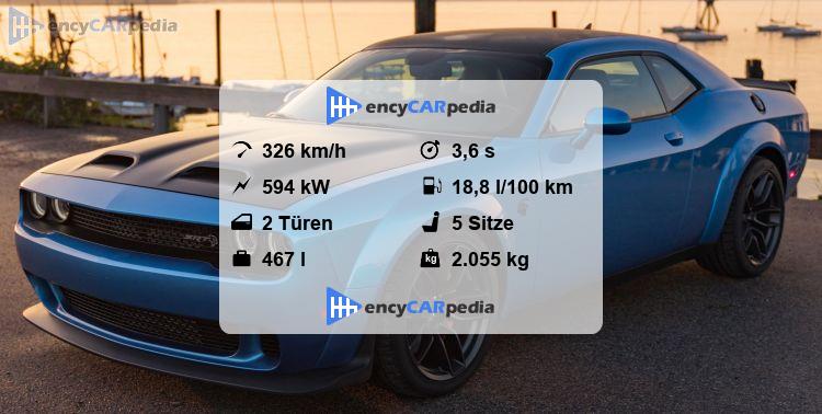 Dodge Challenger Technische Daten