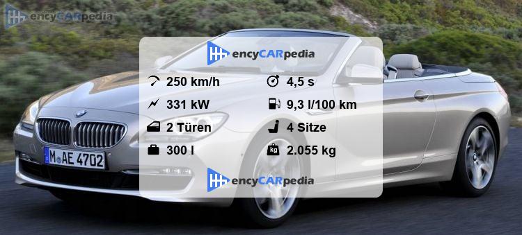 Bmw 650i Technische Daten