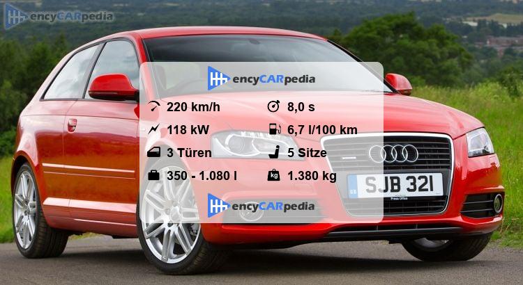 Audi A3 8p Technische Daten