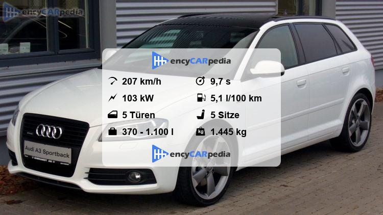 Audi A3 8p Technische Daten