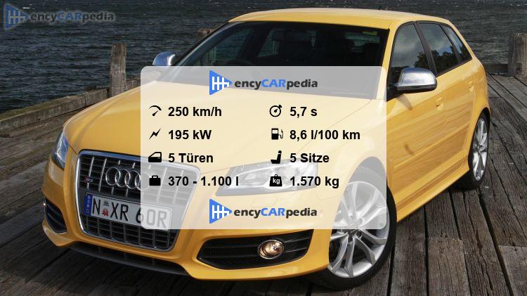 Audi S3 8p Technische Daten
