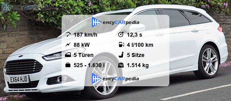 Ford Mondeo Technische Datennull
