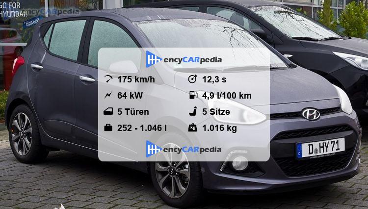 Hyundai I10 Technische Daten