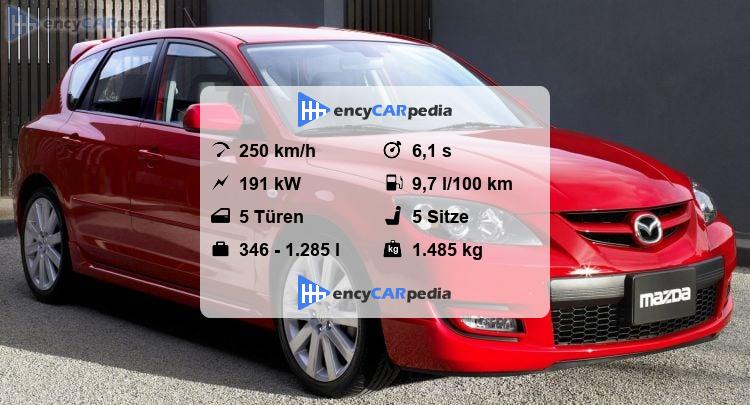 Technische Daten Mazda 3 Mps