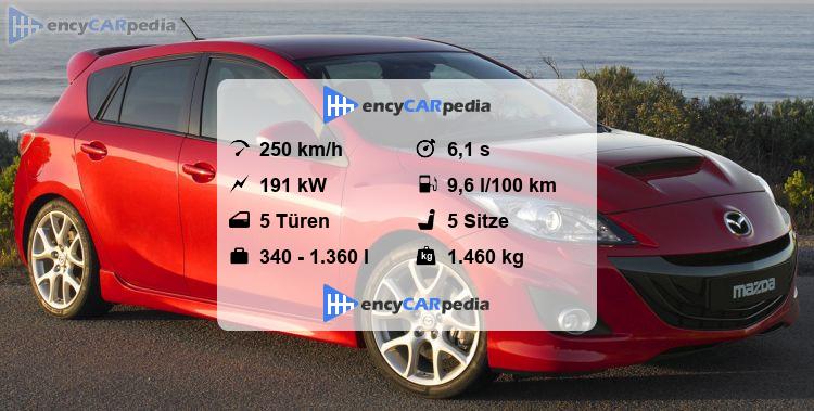 Technische Daten Mazda 3 Mps