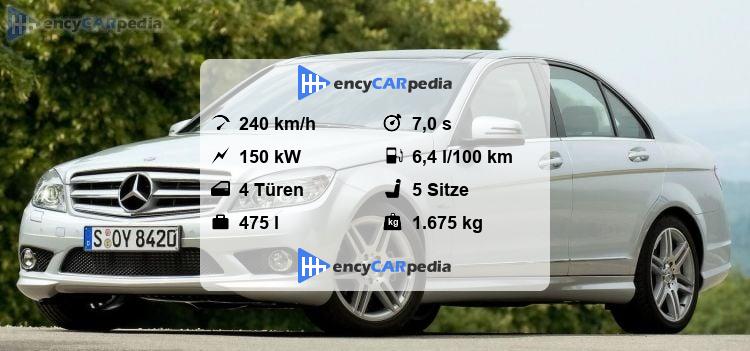 W204 Technische Daten
