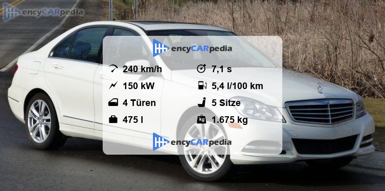 Technische Daten W204