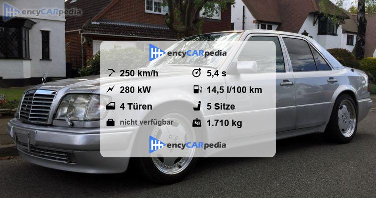 Mercedes W124 Technische Daten