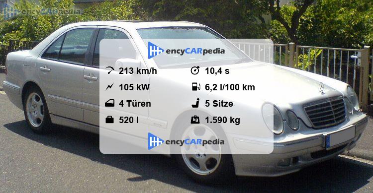 Mercedes W210 Technische Daten