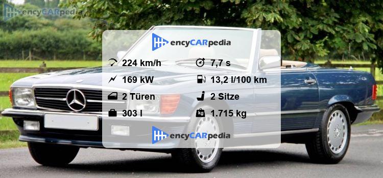 Mercedes 560 Sl Technische Daten