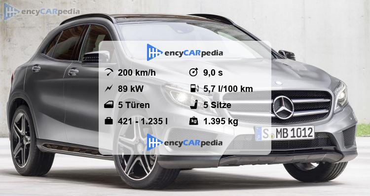 Mercedes Gla Technische Daten