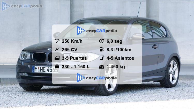 BMW 130i (E81) Ficha Técnicas (2007-2009), rendimiento, dimensiones ...