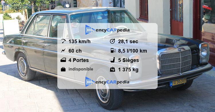 Mercedes 220 D (W115) Bleu 1968 1/18 Mcg Jeux - Jouets
