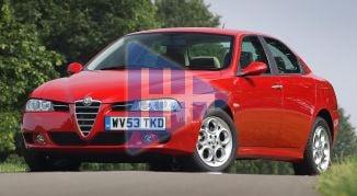 Mitica 1:18 Alfa Romeo 156 2.5 V6 24V Année De Construction 1997 Proteo Rouge Metallique Mitica200052 D