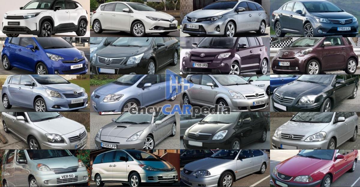 All Discontinued Toyota Models - encyCARpedia