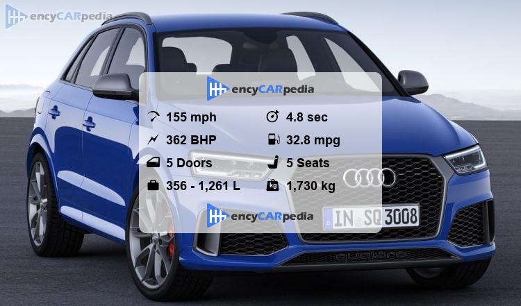 Audi RS Q3 performance quattro (8U) specs (2016-2018), performance