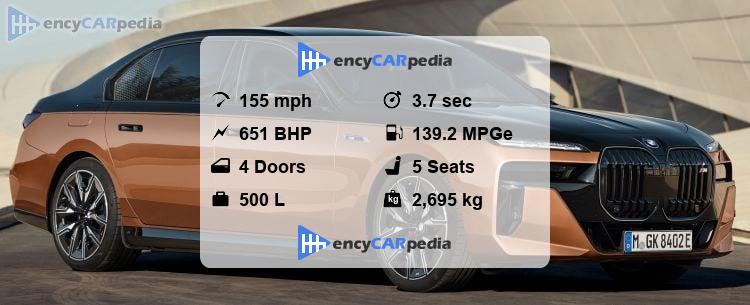 BMW i7 M70 xDrive (G71) specs (2023-present), performance, dimensions ...