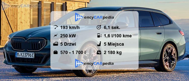 BMW i5 eDrive40 Touring (G61) dane techniczne (2024-obecnie), osiągi ...