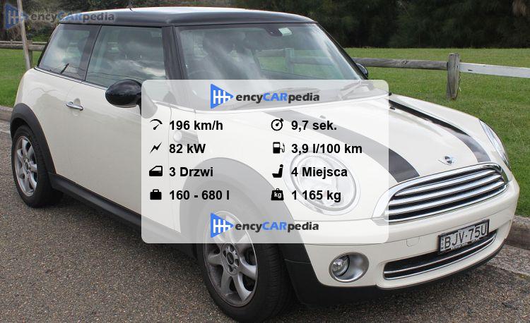 Mini Cooper D (R56) dane techniczne (2010-2013), osiągi, wymiary i dane ...