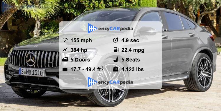 Mercedes AMG GLC Coupé 43 4MATIC (C253) specs (2019-2022